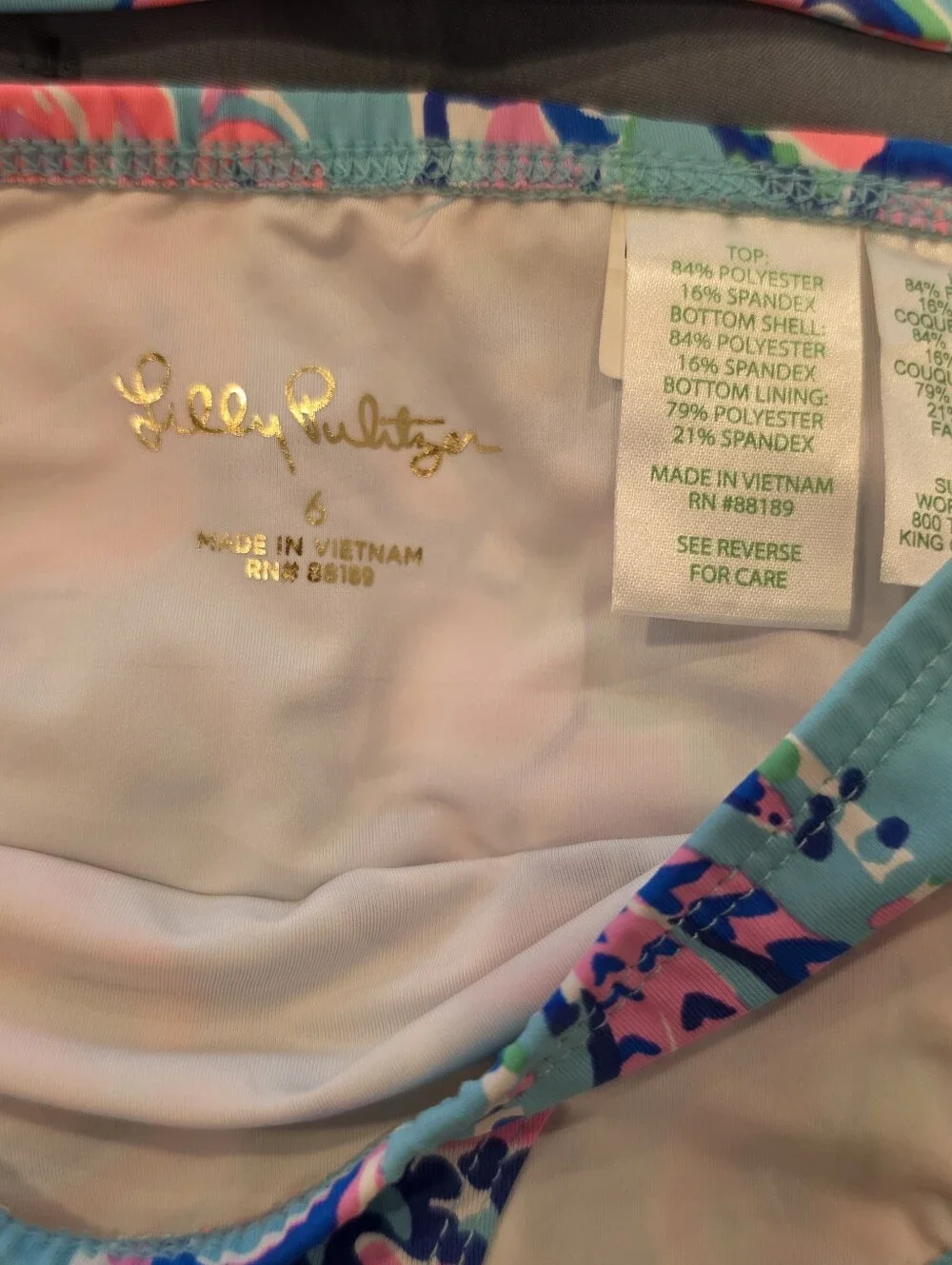 Lilly Pulitzer Girls Bobby Rashguard Set in the 